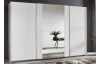 Šatníková skriňa Bern, extra šírka 360 cm/extra výška 236 cm, biela