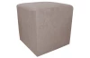 Taburet Bali, 40x40 cm, šedo-béžová taupe látka