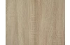 Šatníková skriňa Joker, 135 cm, biela / dub sonoma