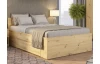 Posteľ so zásuvkami Carlos 140x200, dub artisan