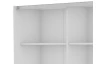 Šatníková skriňa Carlos 125/43 2D, biela, 125 cm