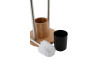 Stojan na WC kefu a toaletný papier Bonja, bambus