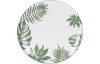 Plytký tanier Siaki 26 cm, motív tropické listy