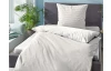 Obliečky Twin 140x200 cm, šedé s pruhmi