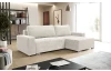 Rohová sedacia súprava Anafi, svetlo krémová látka