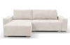 Rohová sedacia súprava Anafi, svetlo krémová látka