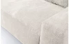 Rohová sedacia súprava Anafi, svetlo krémová látka