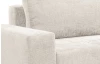 Rohová sedacia súprava Anafi, svetlo krémová látka