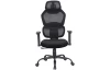 Kancelárska stolička Air-Plus, čierna látka