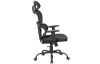 Kancelárska stolička Air-Plus, čierna látka