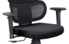 Kancelárska stolička Air-Plus, čierna látka