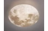 Stropné LED osvetlenie Moonika 37 cm, motív mesiac