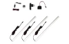 Set 3 ks lišta s LED svetelným pásikom (40 cm) farba svetla teplá biela
