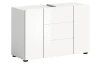 Kúpeľňová skrinka pod umývadlo Vira, 82 cm, biela, lesk