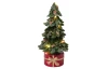Dekorácia LED vianočný stromček, 13x27 cm