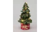 Dekorácia LED vianočný stromček, 13x27 cm