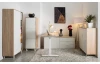 Zostava 2 skriniek k písaciemu stolu Home Office, dub sonoma / biela