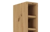 Horný kuchynský regál Modena, 15 cm, dub artisan