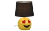 Stolová lampa Lovely 26 cm, zamilovaný smajlík