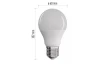 LED žiarovka (3 ks) Classic A60, E27, 8,5 W, 806 lm