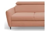 Rohová sedacia súprava Othello, lososová látka, pravý roh
