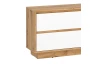 TV skrinka Foggia 188 cm, dub artisan/biela