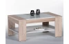 Konferenčný stolík Finley Plus, dub sonoma/biely