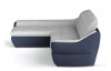 Rohová sedacia súprava Lotus Mini OTM-2F, modrá/šedá tkanina