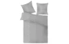 Obliečky Alla 140x200 cm, grafický vzor, šedo-biele renforcé