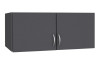 Skriňový nadstavec Case, 91 cm, tmavě šedý