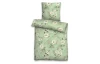 Biber obliečky Iris 140x200 cm, zelené kvetované