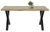 Jedálenský stôl Anette 160x90 cm, divoký dub