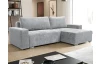 Rohová sedacia súprava Anafi, svetlo šedá látka