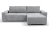 Rohová sedacia súprava Anafi, svetlo šedá látka