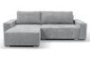 Rohová sedacia súprava Anafi, svetlo šedá látka