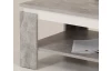 Konferenčný stolík Tim, šedý beton/biely