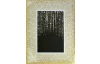 Fotorámik sklenený 10x15 cm, zlaté trblietavé bodky