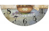 Nástenné hodiny Levandule Provence 30 cm, MDF