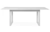 Rozkladací jedálenský stôl Denver 160x90 cm, biely