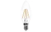 LED žiarovka Filament sviečka, E14, 3,4 W, 470 lm