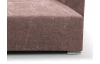 Rohová sedacia súprava Anafi, tmavo ružová látka