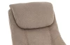 Kreslo s elektrickým polohovaním Locarno, béžová látka
