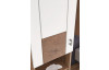 Kúpeľňová vysoká skrinka Spalt, divoký dub wotan/biela