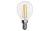 LED žiarovka Filament mini globe, E14, 3,4 W, 470 lm