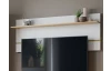 Nástenný panel s policou Foggia 188 cm, dub artisan/biela