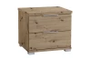 Nočný stolík s 2 zásuvkami Smilla, výška 43 cm, dub artisan