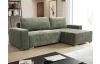 Rohová sedacia súprava Anafi, machovo zelená látka