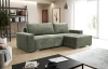 Rohová sedacia súprava Anafi, machovo zelená látka