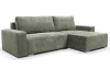 Rohová sedacia súprava Anafi, machovo zelená látka