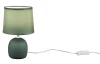 Stolová lampa Malu, zelená